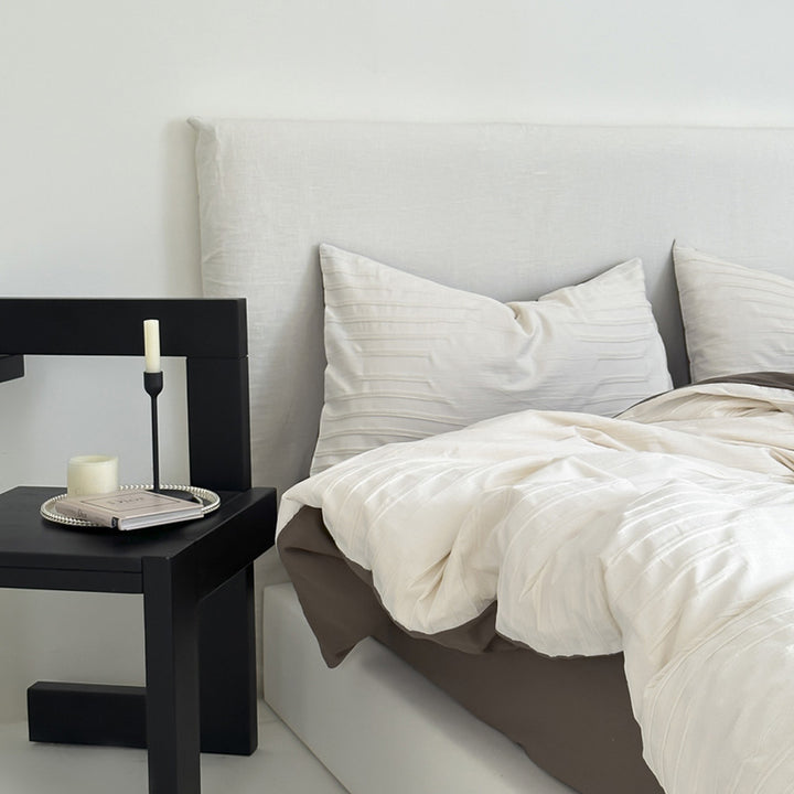 Summer - Ready A - Class 100% Cotton Jacquard & Waffle Weave Bedding Set