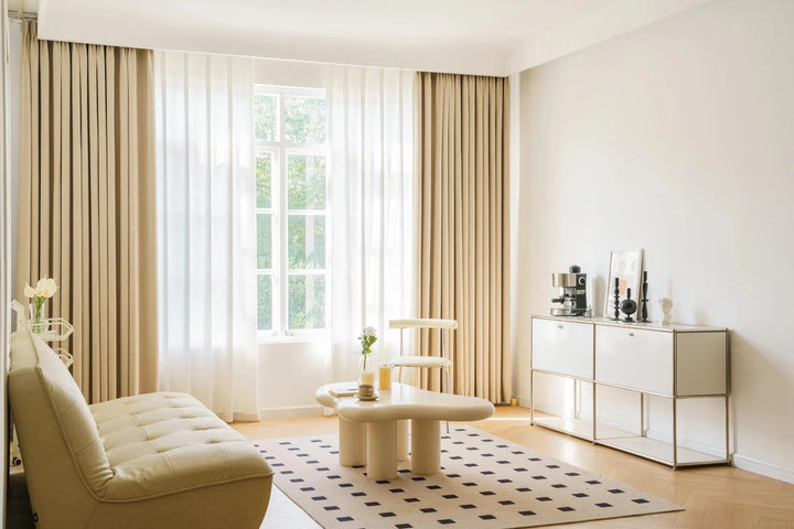 Three-Dimensional Tree Texture, Warm And Soft Chenille Curtains
