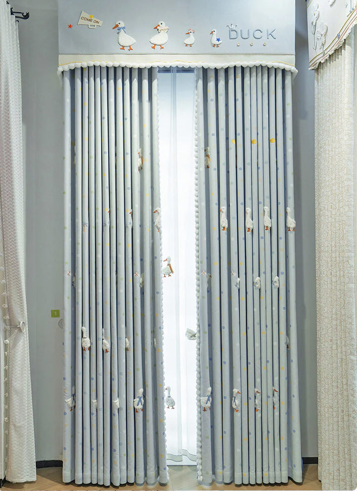 Chenille Blackout Curtains for Little Ones' Rooms