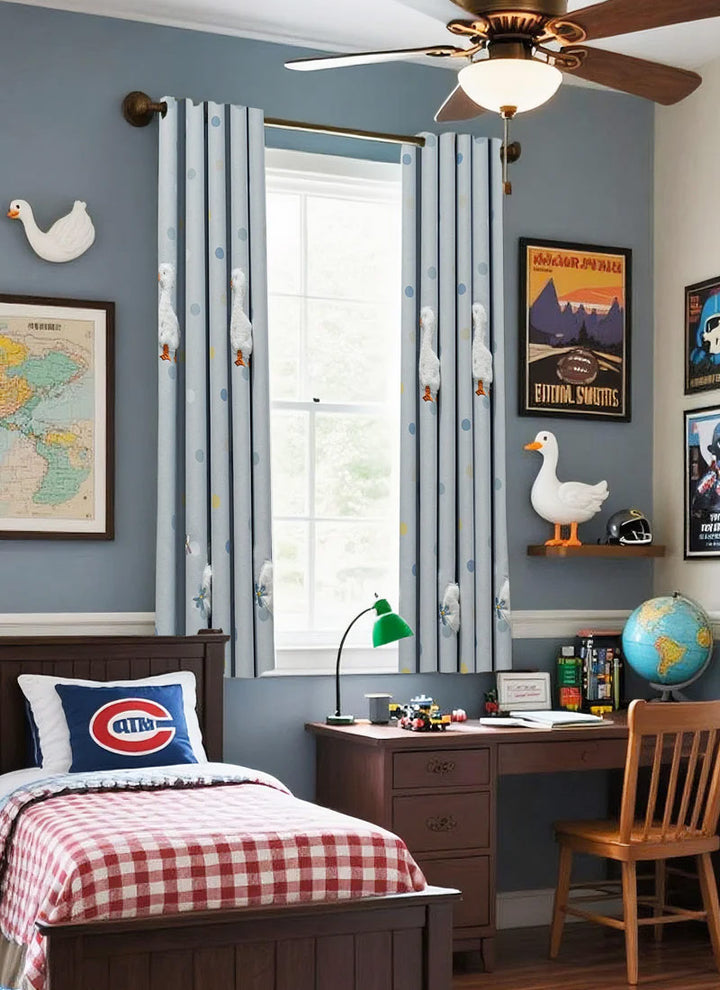 Chenille Blackout Curtains for Little Ones' Rooms