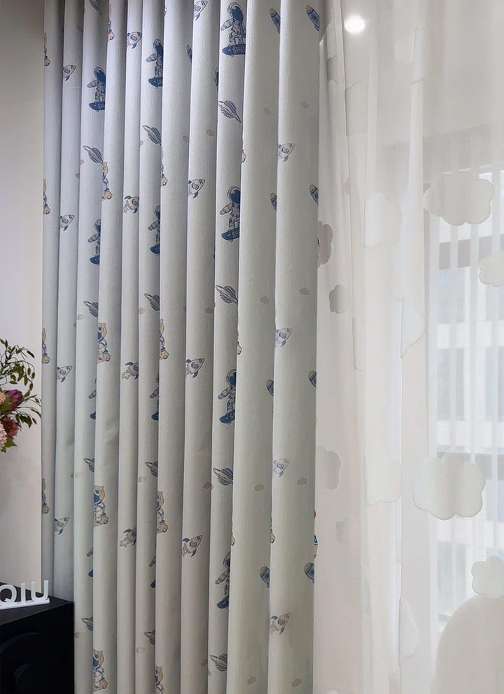 Chenille Blackout Curtains for Little Ones' Rooms