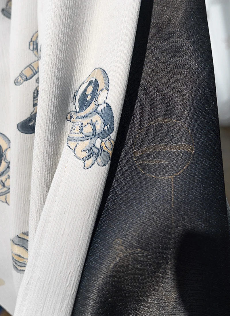 Chenille Blackout Curtains for Little Ones' Rooms