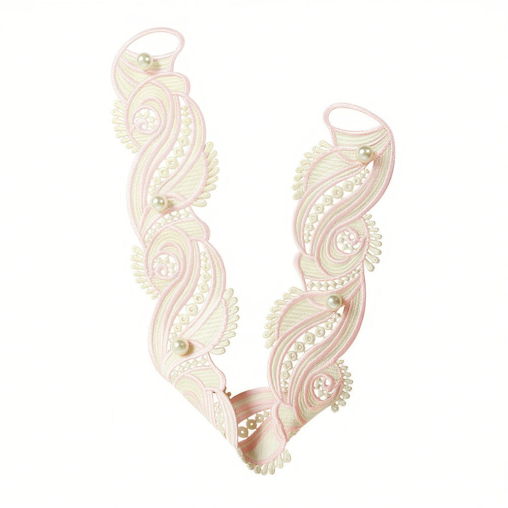 Embroidered Curtain Tiebacks