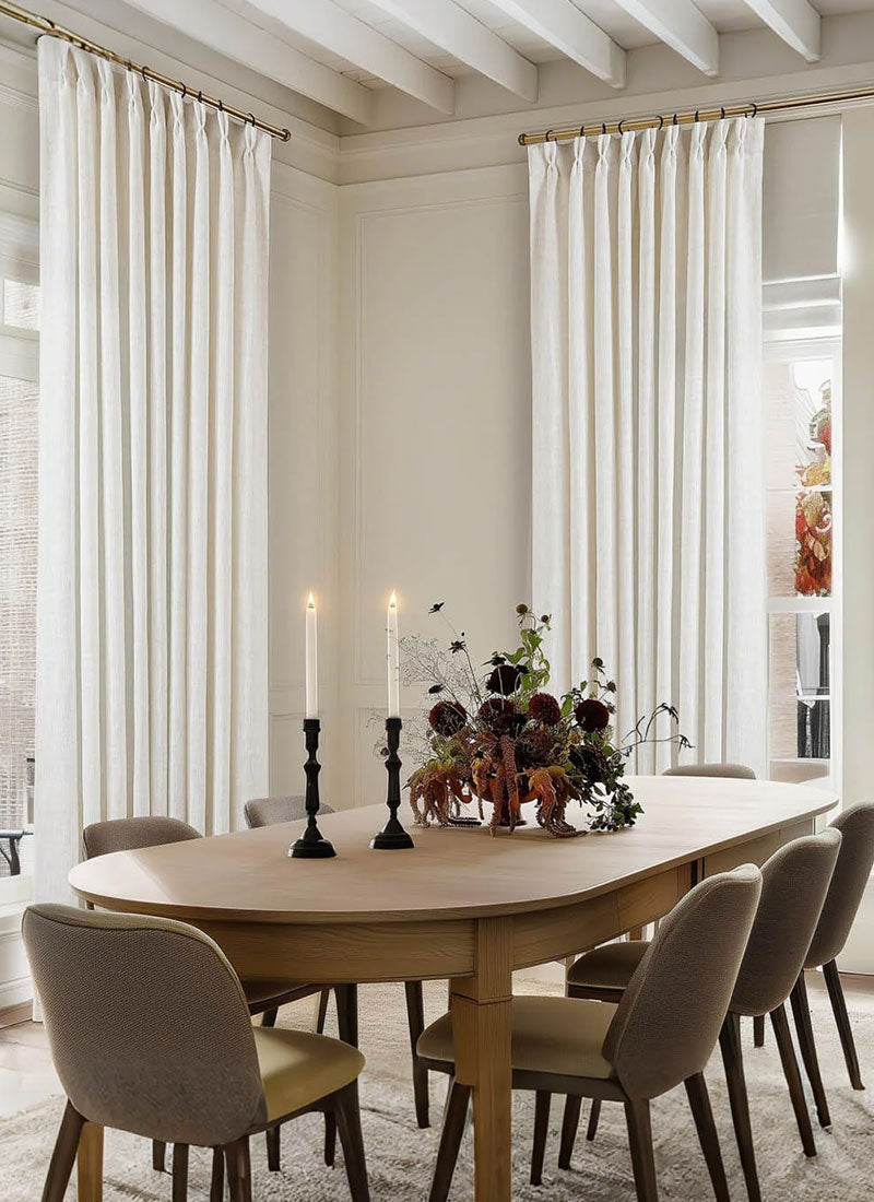 Eco - Friendly Linen Curtains, Versatile & Stylish