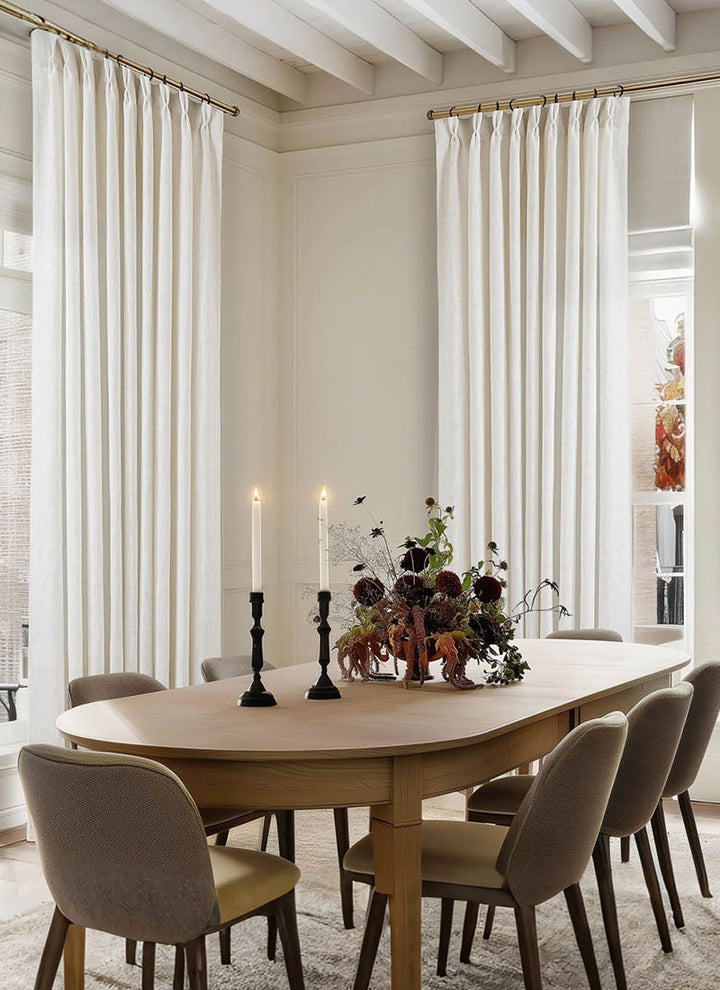 Eco - Friendly Linen Curtains, Versatile & Stylish