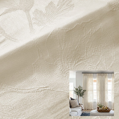 Tuberose Bloom|Sheer curtain fabric sample|RQ095-16