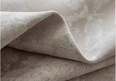 French Retro Chenille Blackout Curtains-2024 Fashion Downton Abbey Lace Fabric