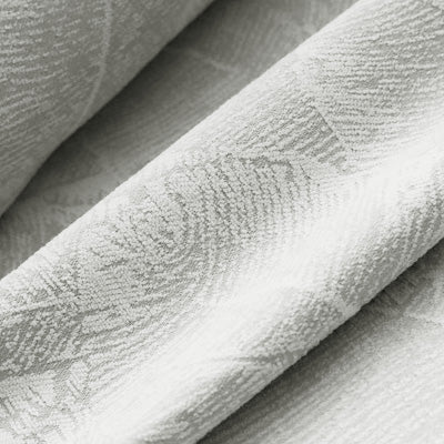 Grey Leaves| Cotton curtain fabric sample|JD-4