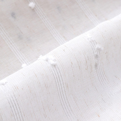 Marshmallow｜Sheer curtain fabric sample｜FS8009-20