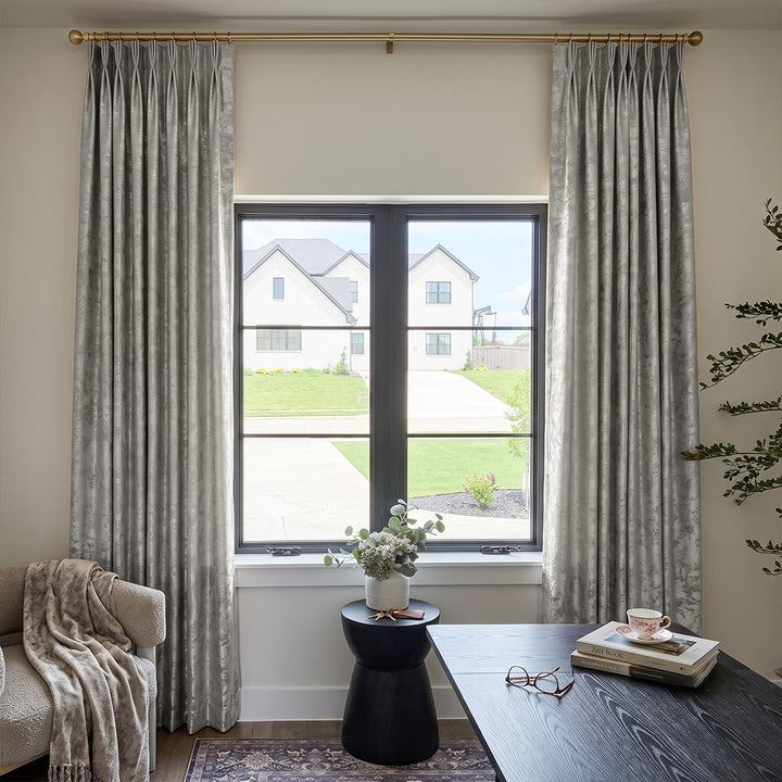 Luxury Advanced Silk Blackout Curtains for Bedroom &amp; Hotel