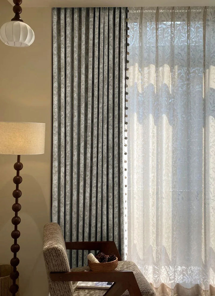Luxe High-Precision Blackout Curtains for Heritage Homes