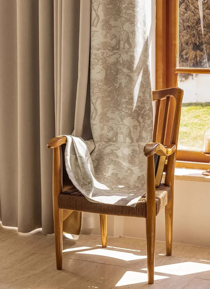 French Printed curtains Series—Jungle