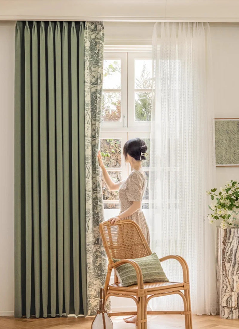 French Printed curtains Series—Jungle