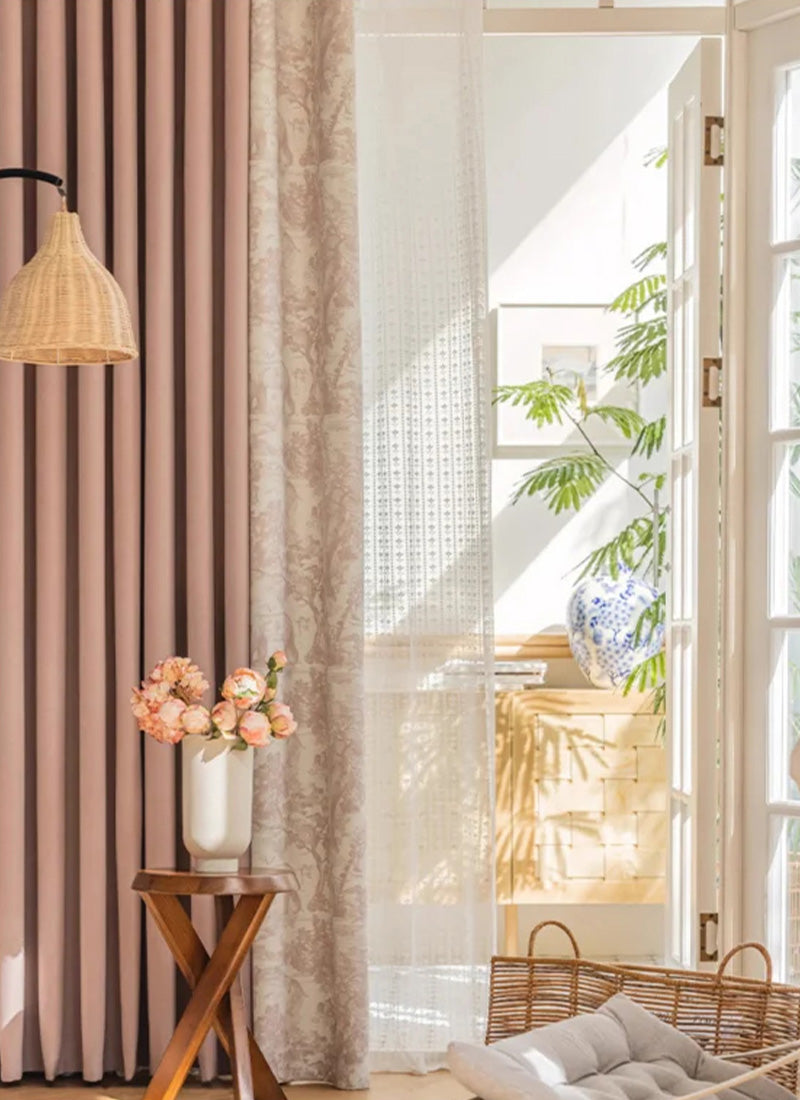 French Printed curtains Series—Jungle