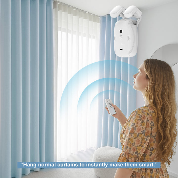 Smart Curtain Opener – Advanced Remote-Control Curtain Robot