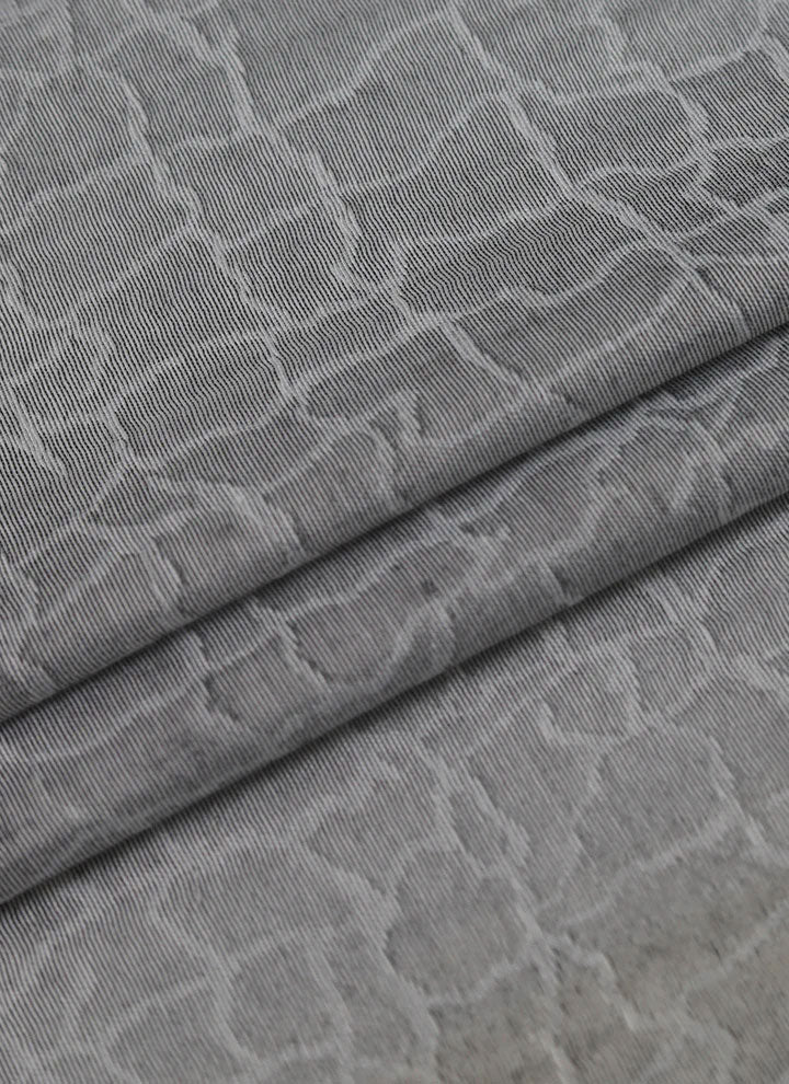 Whispering Ink Blossom Curtains: Elegant Tranquility in Abyssal Serenity