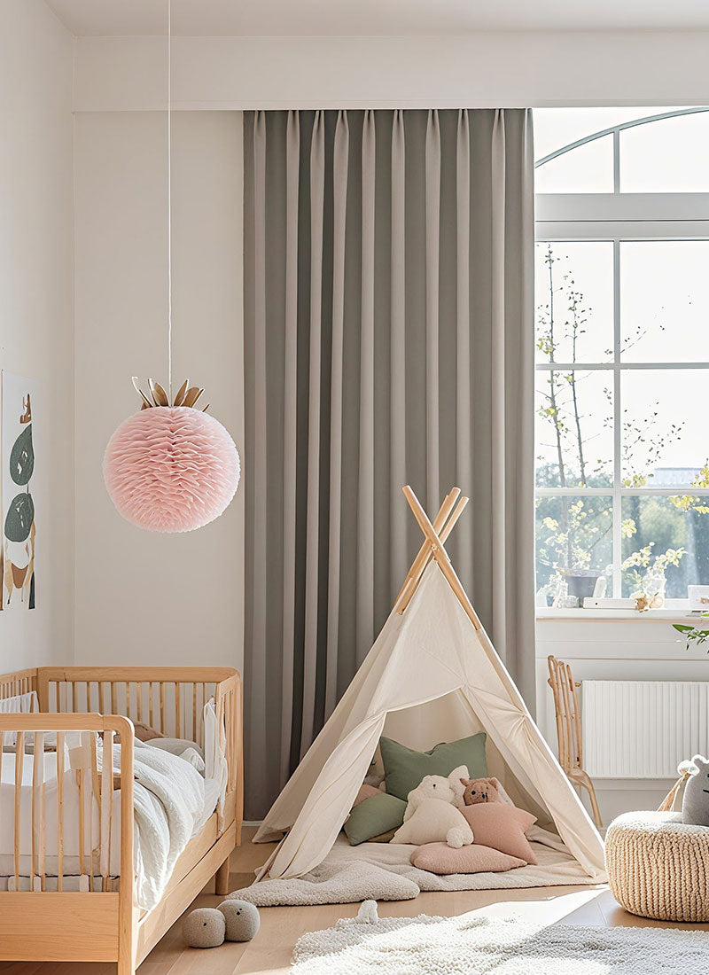 Japanese Double-sided Natural Ramie Curtain