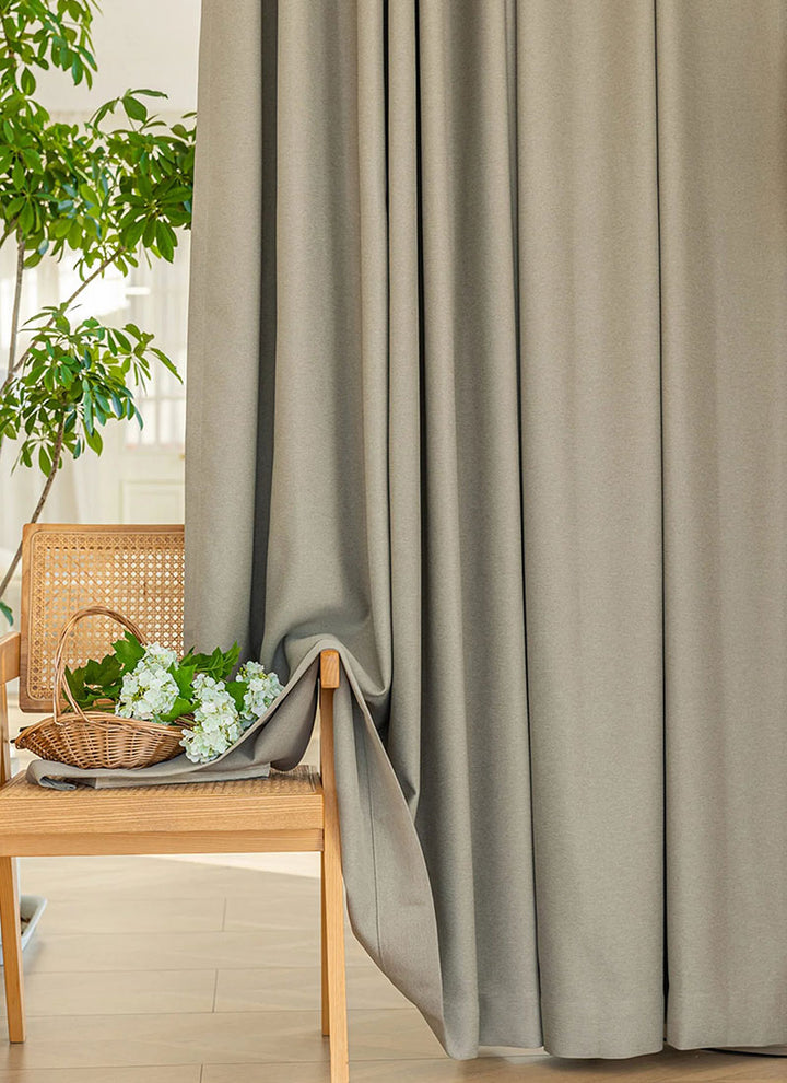 Japanese Double-sided Natural Ramie Curtain