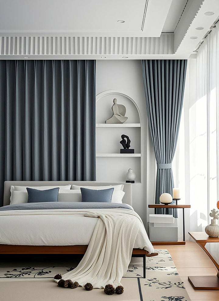 Japanese Double-sided Natural Ramie Curtain