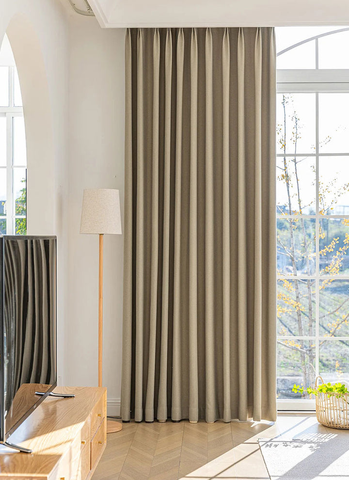 Japanese Double-sided Natural Ramie Curtain