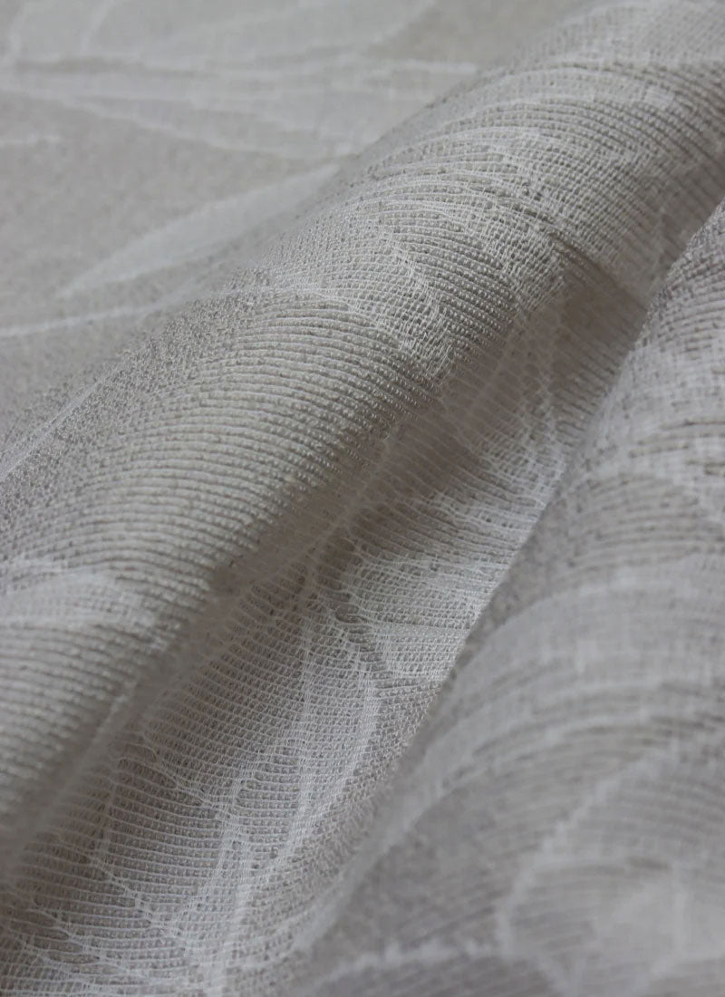 Nature-Inspired Whispering Leaf Sheer Curtains-allowing natural light to softly cascade through, enhancing the elegance of any room.