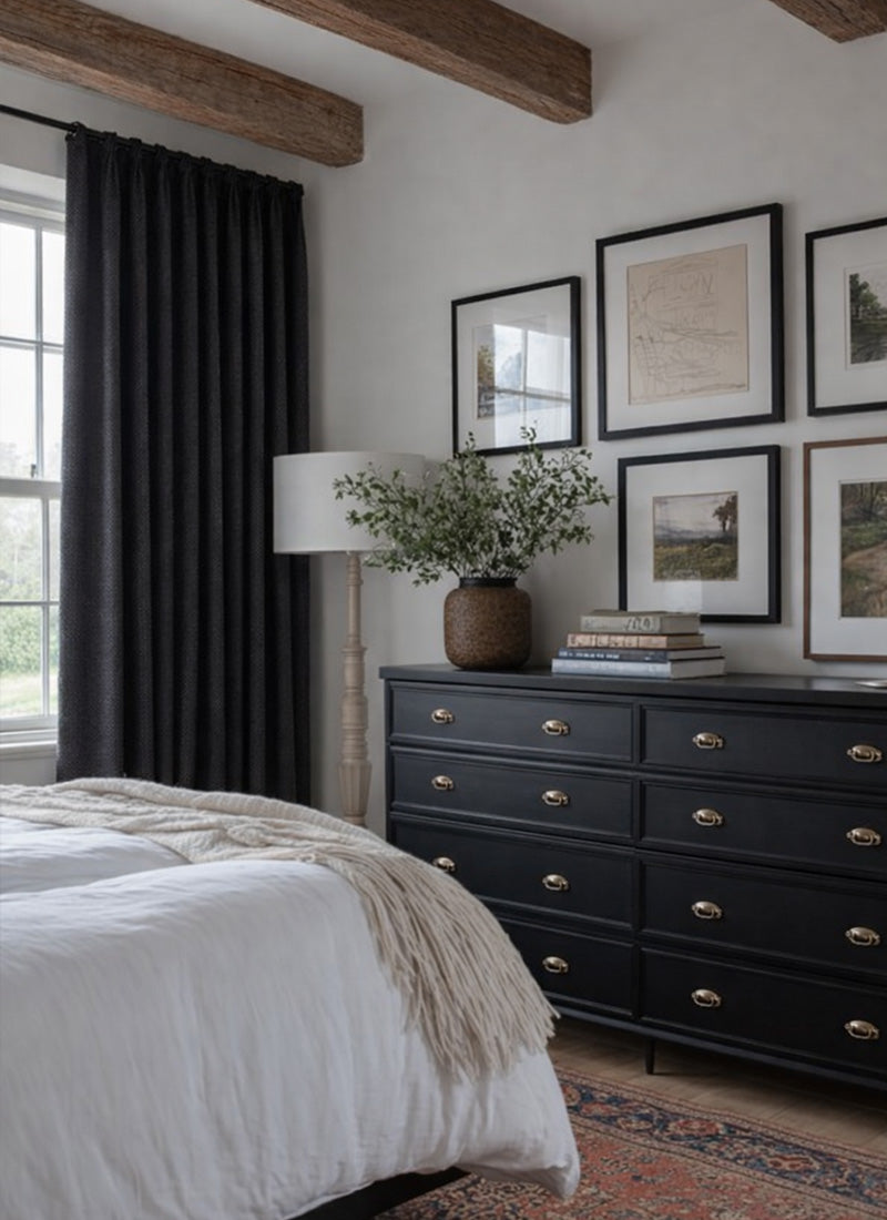 Vintage Linen Curtains for Effortless Luxury and Classic Elegance