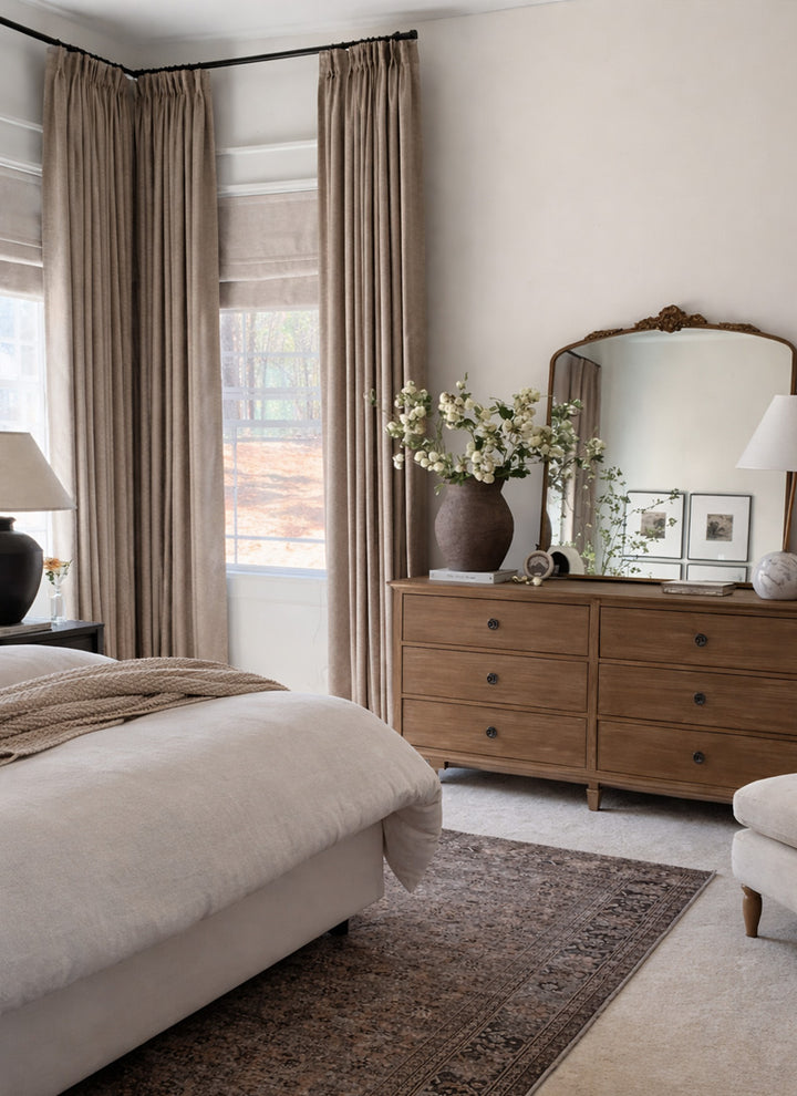 Vintage Linen Curtains for Effortless Luxury and Classic Elegance