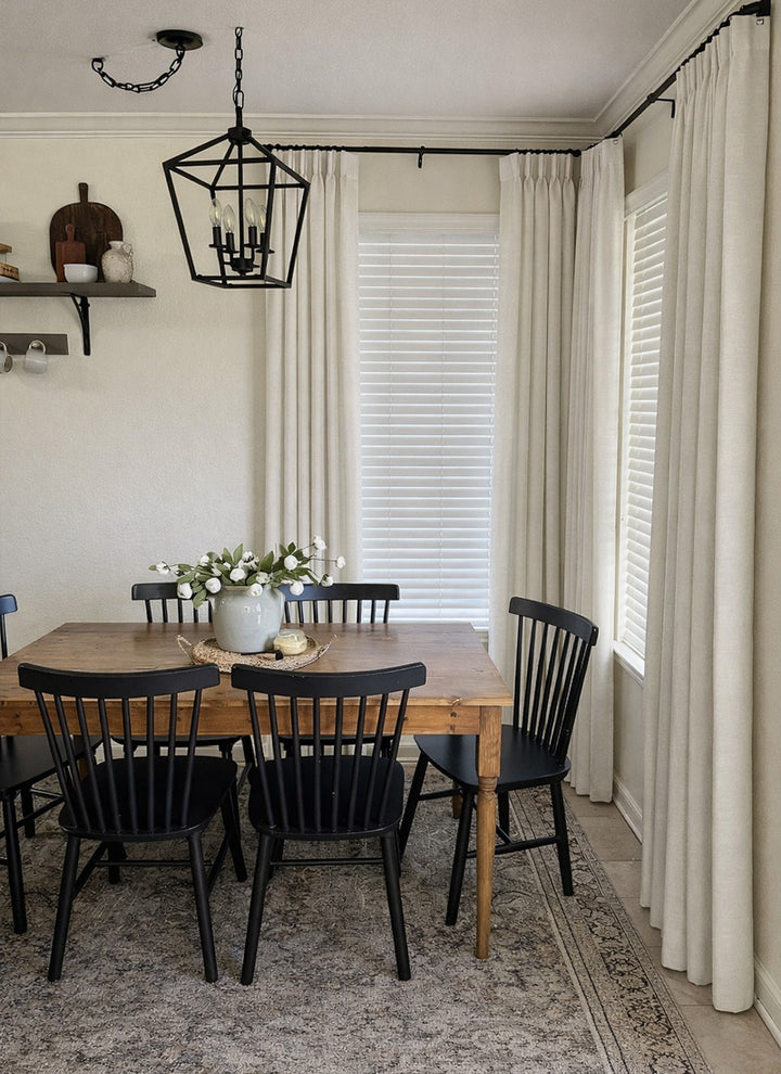Vintage Linen Curtains for Effortless Luxury and Classic Elegance