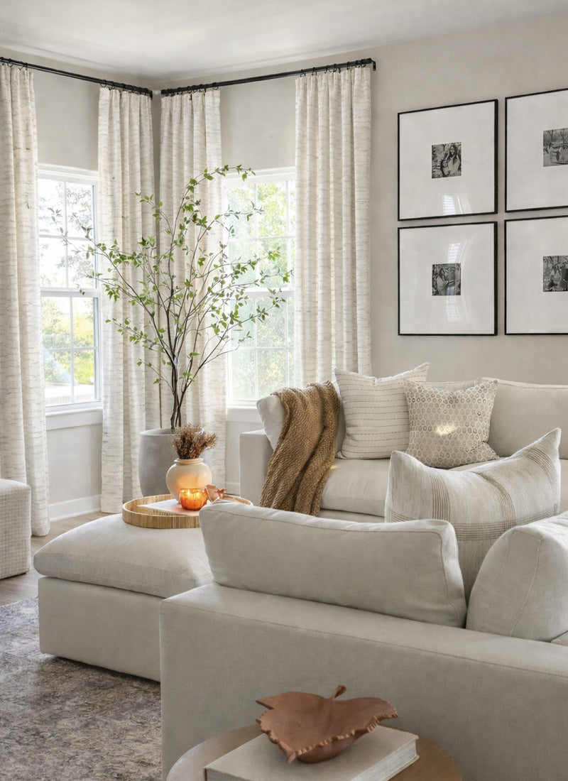 Luxury Striped Curtains for Effortless High End Style