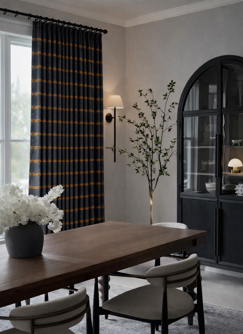 Luxury Striped Curtains for Effortless High End Style