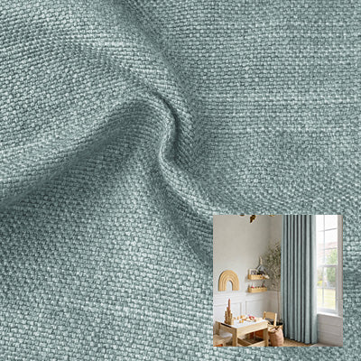 Slate Blue｜Linen curtain fabric sample｜F88112-28