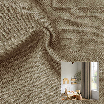 Mist Ash｜Linen curtain fabric sample｜F88112-14
