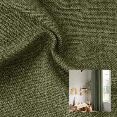 Celadon Linen｜Linen curtain fabric sample｜F88112-23