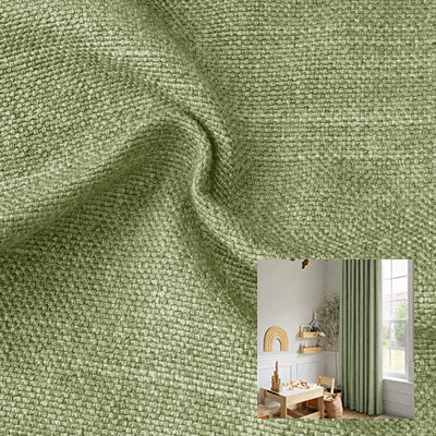 Dusk Sage｜Linen curtain fabric sample｜F88112-24