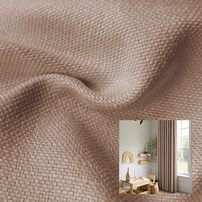 Dusty Rose｜Linen curtain fabric sample｜F88112-10