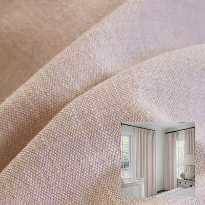 Blush Linen｜Linen curtain fabric sample｜F88116-6