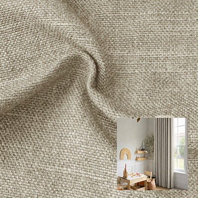 Slate Linen｜Linen curtain fabric sample｜F88112-16