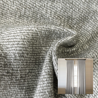 Slate Linen｜Linen curtain fabric sample｜F88123-3