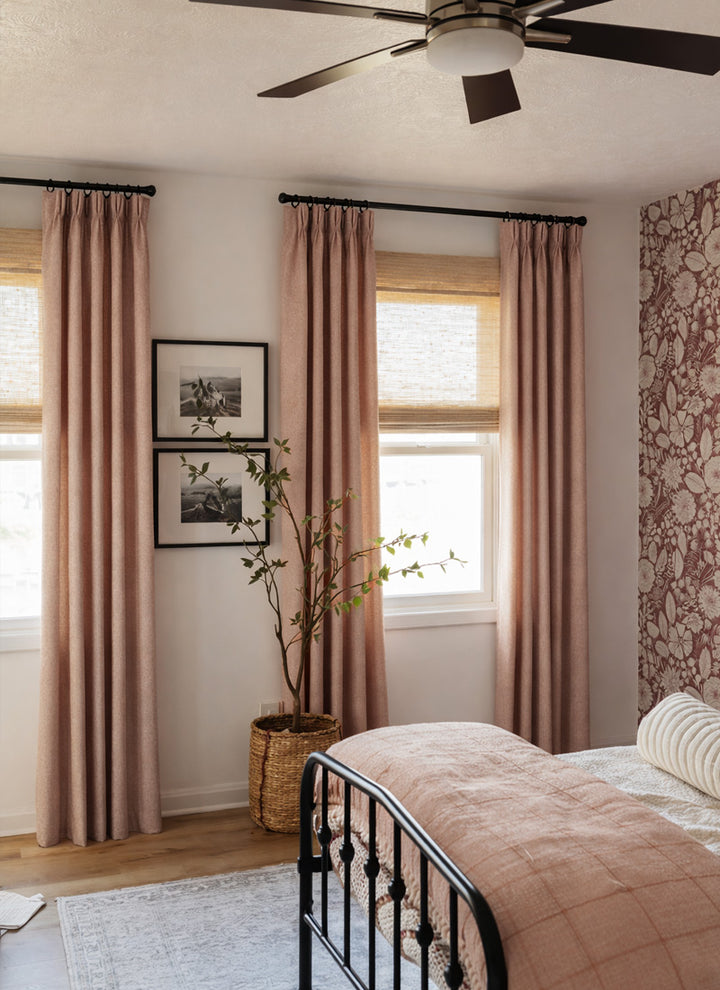 Cotton Linen Curtains with Soft Drape and Natural Comfort