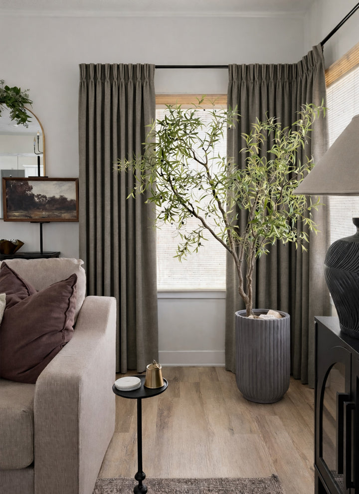 Cotton Linen Curtains with Soft Drape and Natural Comfort