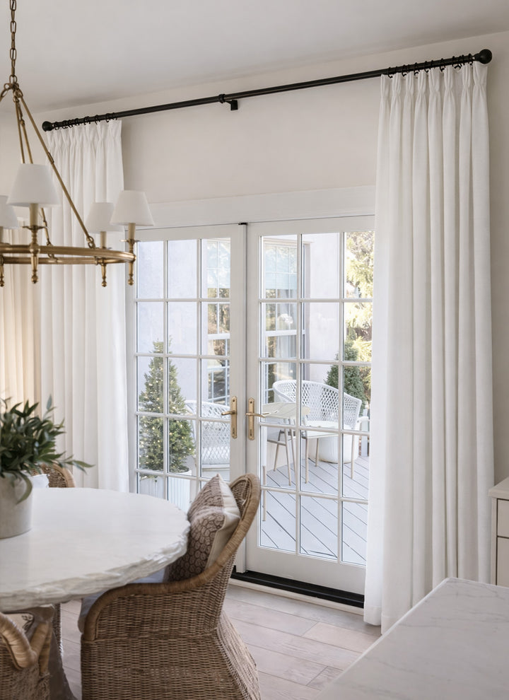 Cotton Linen Curtains with Soft Drape and Natural Comfort