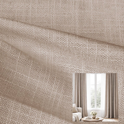 Pink Linen Blend｜Linen curtain fabric sample｜F2222S-9