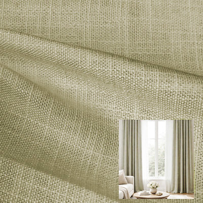 Agate Grey Blend｜Linen curtain fabric sample｜F2222S-6