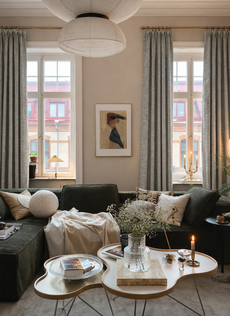 Luxury Short Plush Curtains