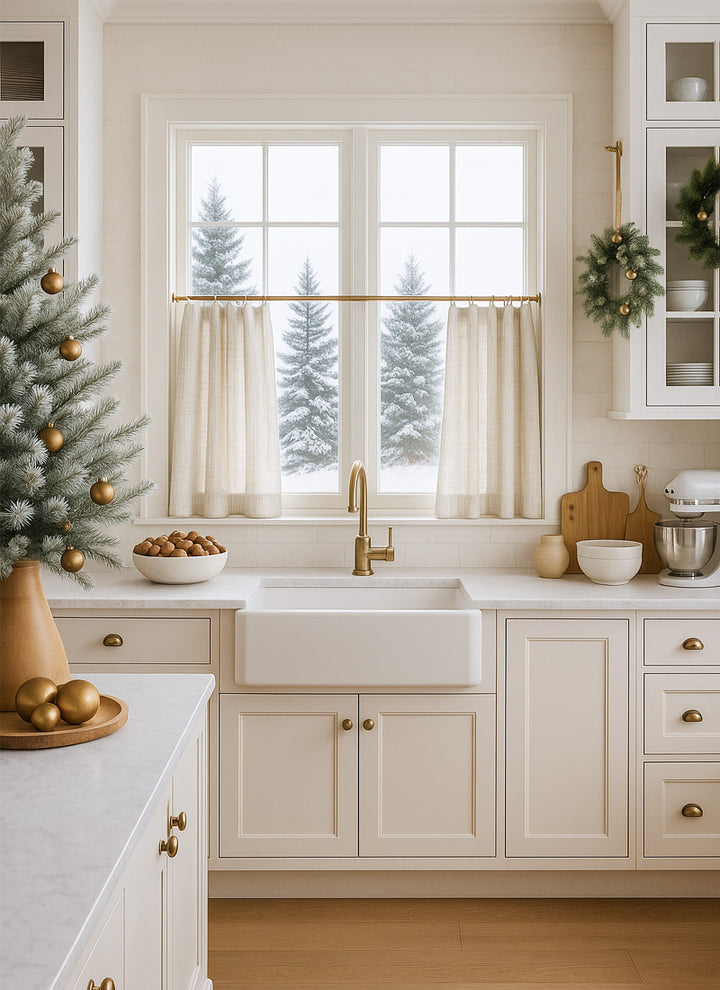 Linen| Café Curtains