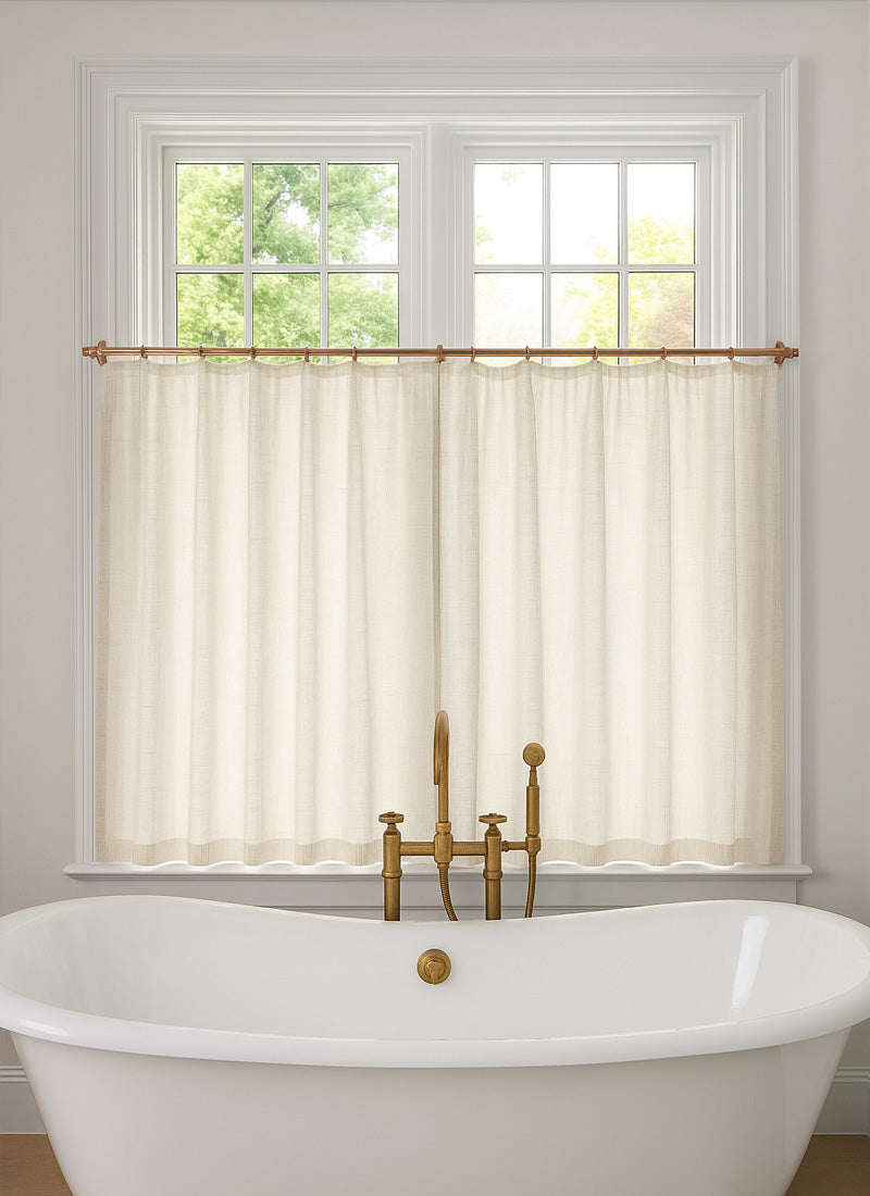 Linen| Café Curtains
