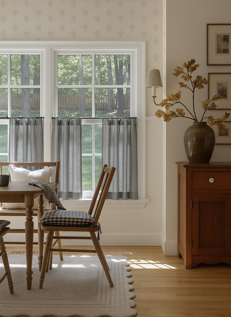 Linen| Café Curtains