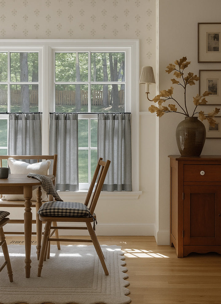 Linen| Café Curtains