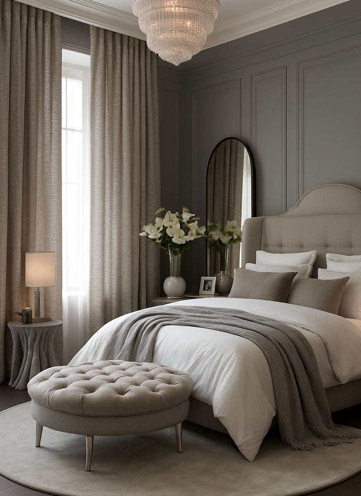 Luxurious Prestigious Linen Modern Window Drapes