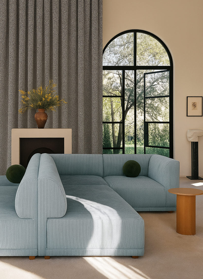 Luxurious Prestigious Linen Modern Window Drapes